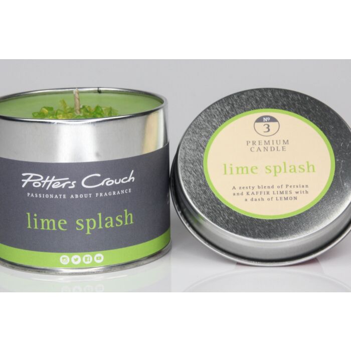 Potters Crouch - Candle Tin - Lime Splash-1